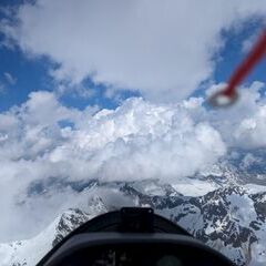 Verortung via Georeferenzierung der Kamera: Aufgenommen in der Nähe von Gemeinde Sölden, Österreich in 4100 Meter